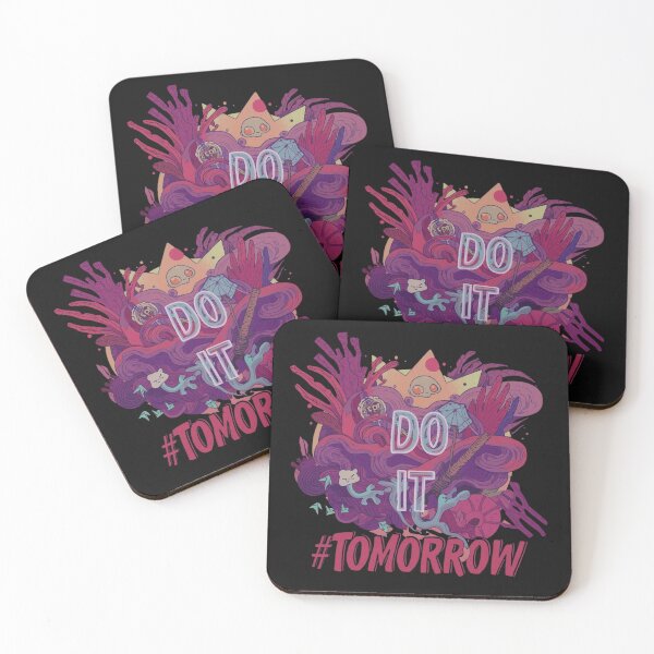 Item preview, Funny Do It Tomorrow Lazy Humor Quote Design designed and sold by Inkspaced.