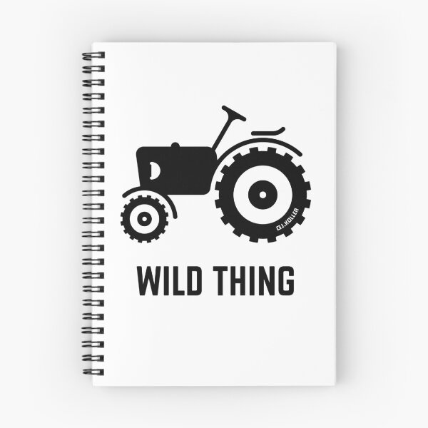 Item preview, Wild Thing (Tractor / Traction Engine / Farmer / Black) designed and sold by Roderix.