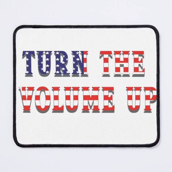 Item preview, Turn The Volume Up | Music Lover Quote | DJ Vibes | Motivational Sound Design designed and sold by fabricutie.