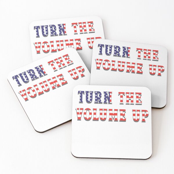 Item preview, Turn The Volume Up | Music Lover Quote | DJ Vibes | Motivational Sound Design designed and sold by fabricutie.