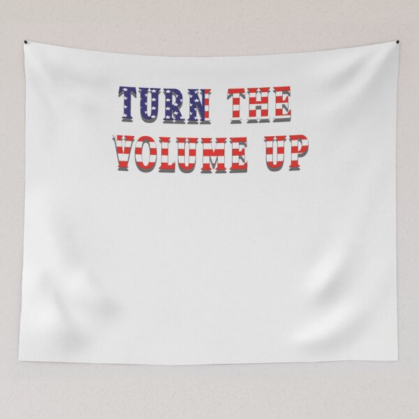 Item preview, Turn The Volume Up | Music Lover Quote | DJ Vibes | Motivational Sound Design designed and sold by fabricutie.