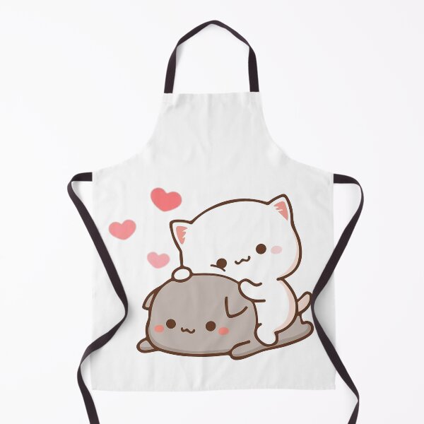 Item preview, Cute Mochi Cat Hugging | Kawaii Friendship Art designed and sold by Samy--show.