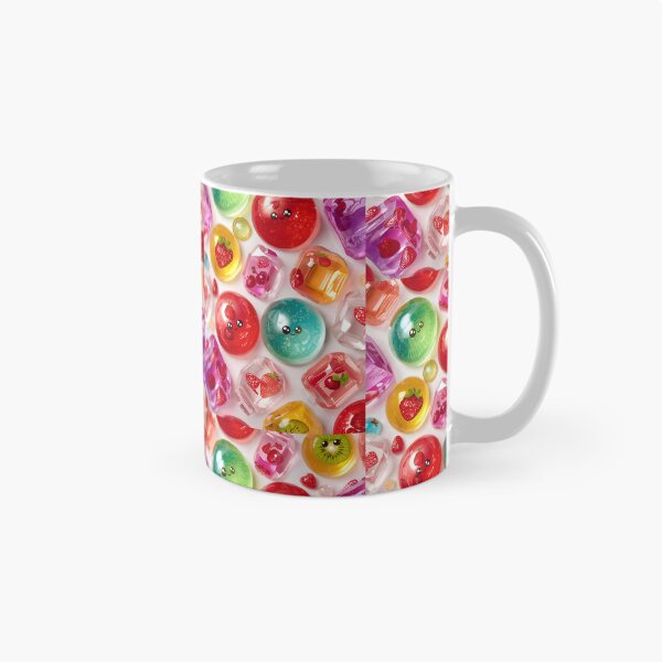Item preview, High Gloss Fruit Infused Jelly Drops and Kawaii Candies Pattern designed and sold by MoonlitDoodles1.