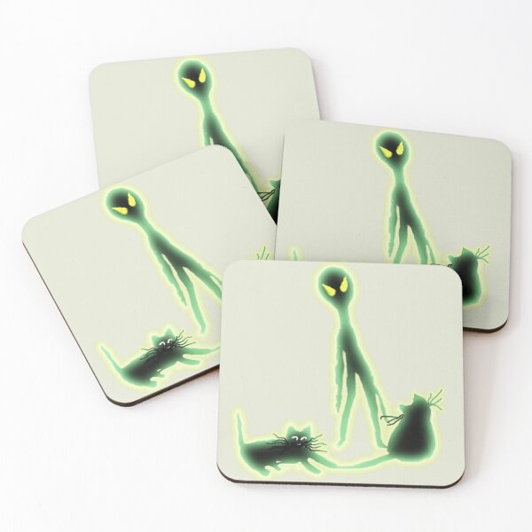 Item preview, Alien and Pet Cats designed and sold by MLanestudio.