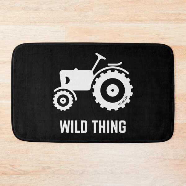 Item preview, Wild Thing (Tractor / Traction Engine / Farmer / White) designed and sold by Roderix.