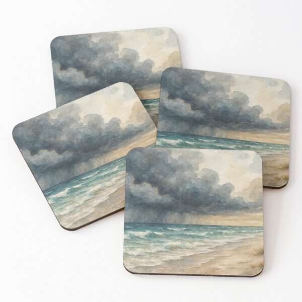 Item preview, Bradenton Beach Watercolor designed and sold by thehaywirehoney.