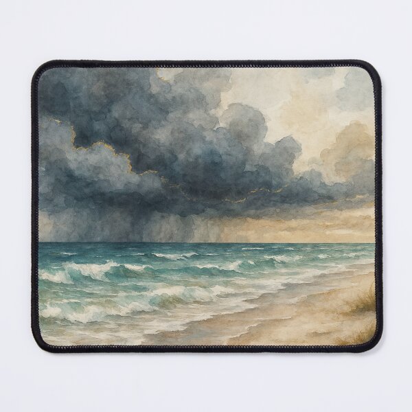 Item preview, Bradenton Beach Watercolor designed and sold by thehaywirehoney.