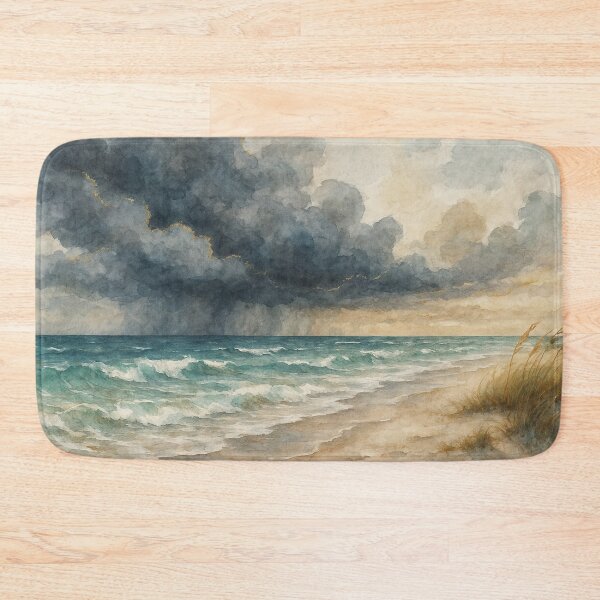 Item preview, Bradenton Beach Watercolor designed and sold by thehaywirehoney.