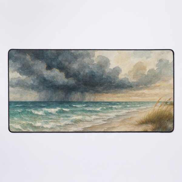 Item preview, Bradenton Beach Watercolor designed and sold by thehaywirehoney.