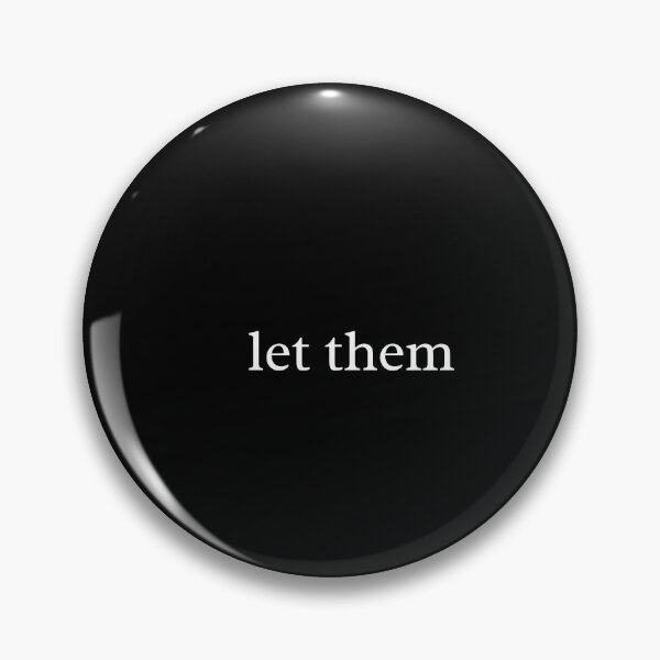 Item preview, Let Them | Minimalist Quote Aesthetic Design designed and sold by MyMomentShirt.