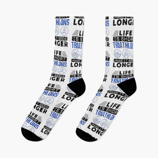 Item preview, Funny Triathlon Joke Life is Short designed and sold by jaygo.