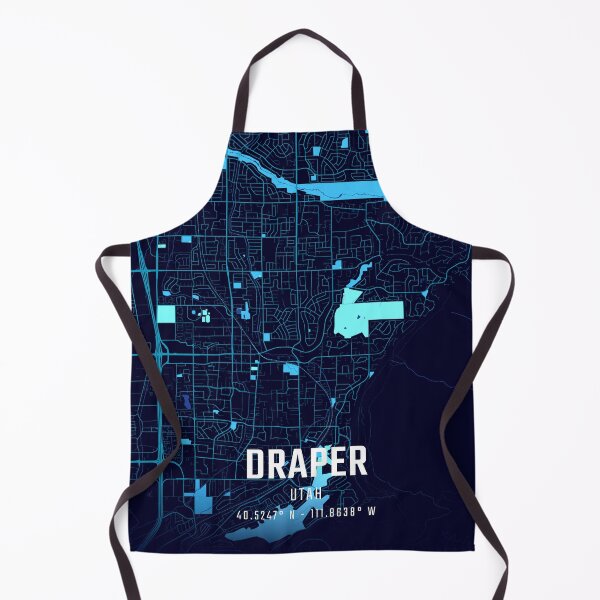 Item preview, Draper Midnight City Map designed and sold by HomeLivingCo.