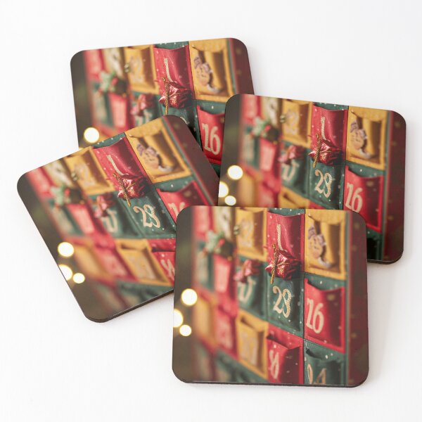Item preview, A festive Advent calendar with numbered pockets, some containing small gifts designed and sold by homydesign.