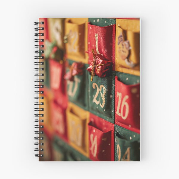 Item preview, A festive Advent calendar with numbered pockets, some containing small gifts designed and sold by homydesign.