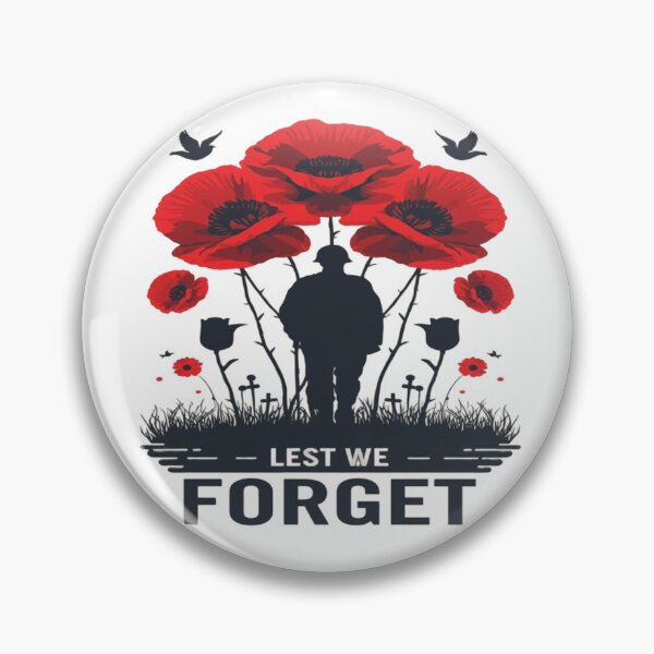 Item preview, Lest We Forget Poppy Soldier Design | Remembrance Day Tribute Art designed and sold by InspiredCreatives.