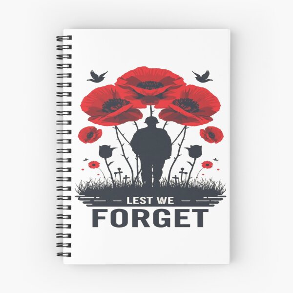 Item preview, Lest We Forget Poppy Soldier Design | Remembrance Day Tribute Art designed and sold by InspiredCreatives.