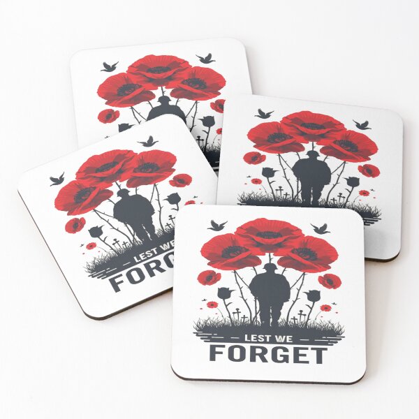 Item preview, Lest We Forget Poppy Soldier Design | Remembrance Day Tribute Art designed and sold by InspiredCreatives.