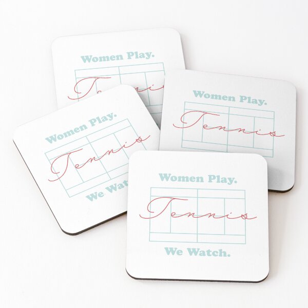 Item preview, Las mujeres juegan. Nosotras miramos. | Tenis | designed and sold by Collegegirlfund.