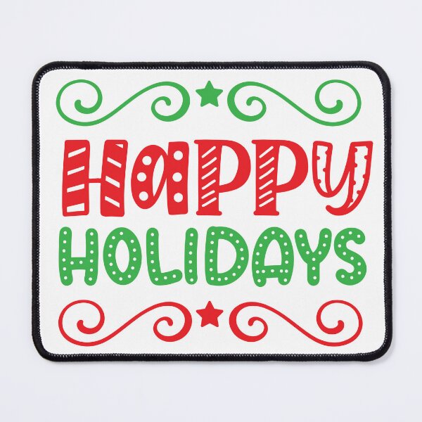 Item preview, Happy Holidays - Festive Universal Winter Season Greeting designed and sold by FuzionRaptor.