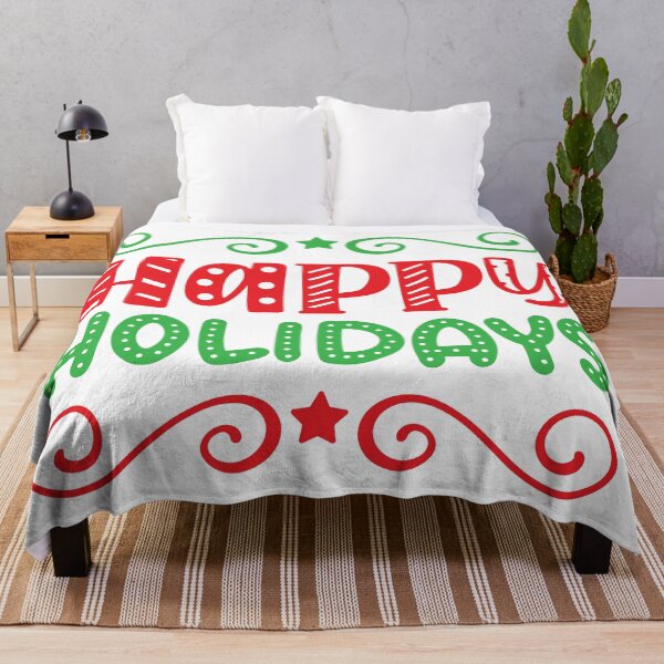 Item preview, Happy Holidays - Festive Universal Winter Season Greeting designed and sold by FuzionRaptor.