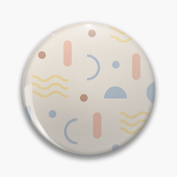 Item preview, Formas Suaves – Estampa Minimalista Feminina / Soft Shapes – Minimalist Retro Pattern designed and sold by HNDesignStudio.