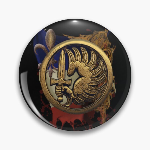 Item preview, French Foreign Legion Para T-Shirt | Paratrooper Insignia Badge designed and sold by Larry Oates.
