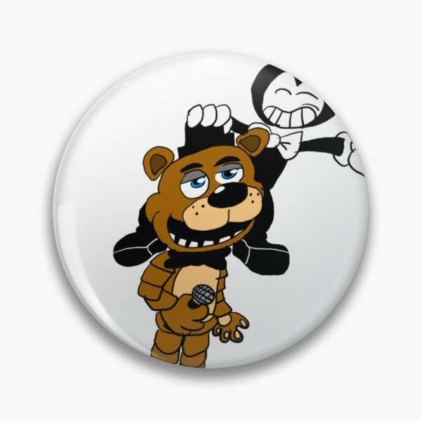 Item preview, Five Nights at Freddy’s and Bendy and The Ink Machine  designed and sold by Boonie Toons.