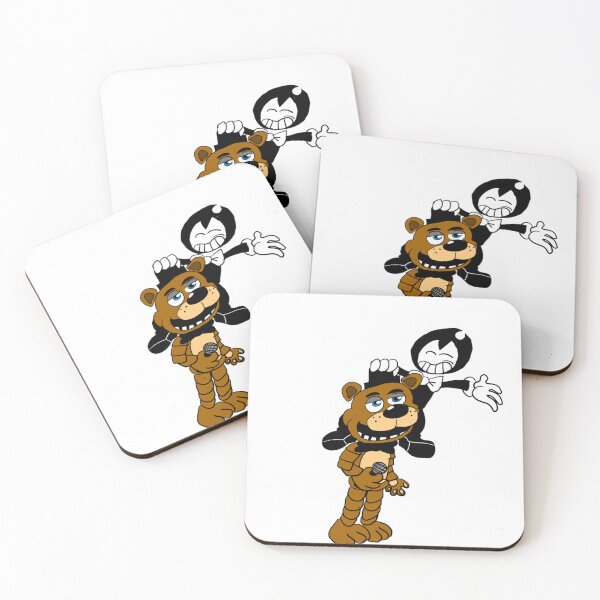 Item preview, Five Nights at Freddy’s and Bendy and The Ink Machine  designed and sold by Boonie Toons.
