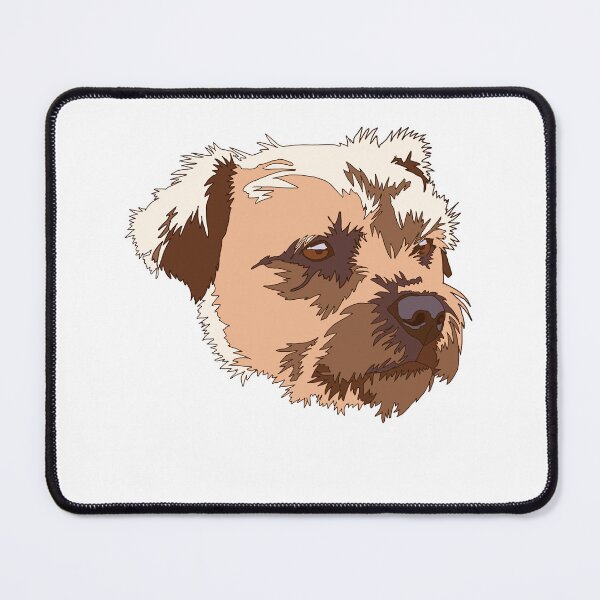 Item preview, scruffy terrier mutt designed and sold by LeahcarsArt.