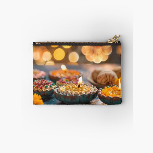 Item preview, Decorative candles surrounded by flowers in festive setting, bokeh background, AI Generated designed and sold by dvoevnore.
