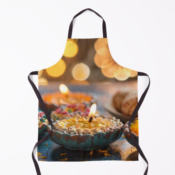 Item preview, Decorative candles surrounded by flowers in festive setting, bokeh background, AI Generated designed and sold by dvoevnore.