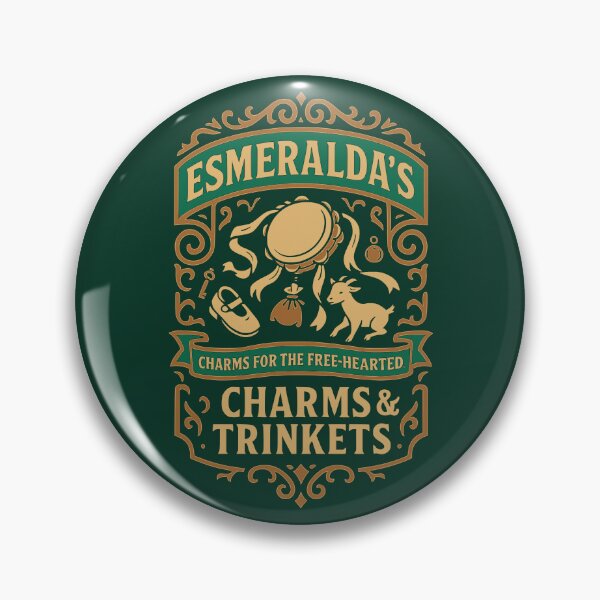 Item preview, Esmeralda's Charms & Trinkets designed and sold by Coconautica.