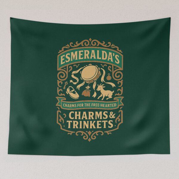 Item preview, Esmeralda's Charms & Trinkets designed and sold by Coconautica.