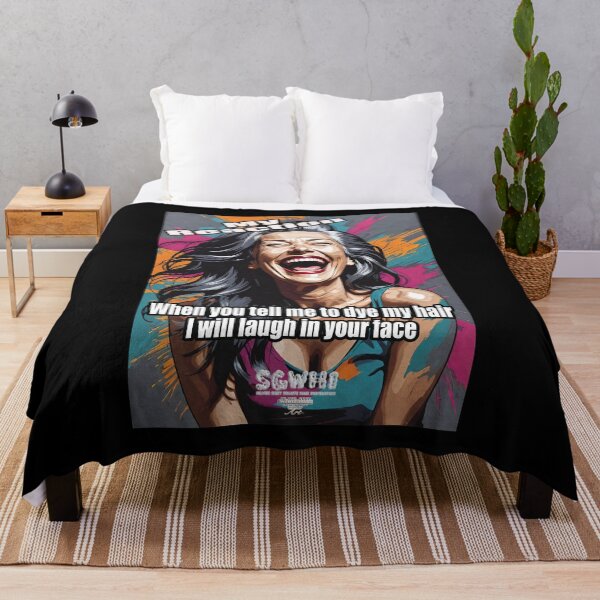 Item preview, My Reaction when you tell me to dye my hair I will laugh in your face designed and sold by markyboyce247.