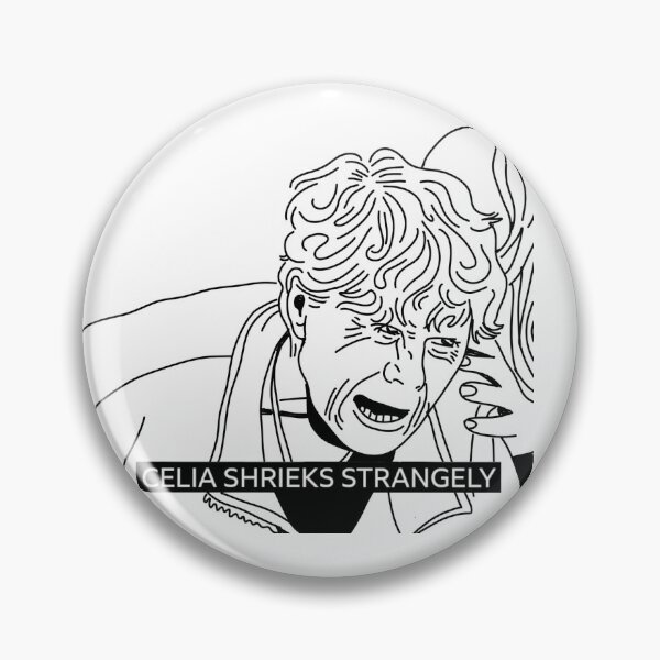 Item preview, Celia shrieks celebrity traitors designed and sold by Profanities.