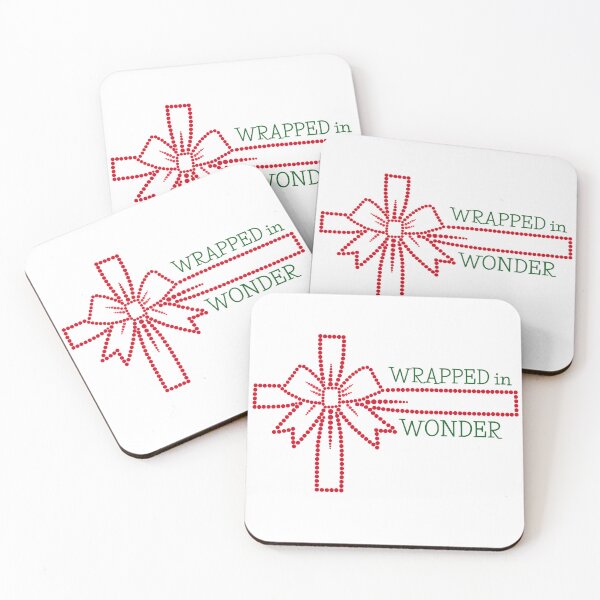 Item preview, Wrapped in Wonder Holiday Bow Dot Art designed and sold by Cardiff Creative.