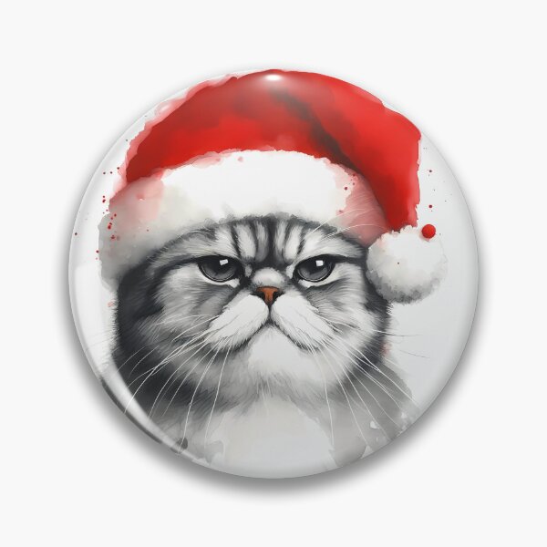 Item preview, Grumpy Cat Santa Hat designed and sold by Visual Nomad Club.