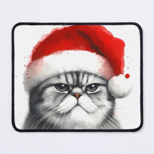 Item preview, Grumpy Cat Santa Hat designed and sold by Visual Nomad Club.