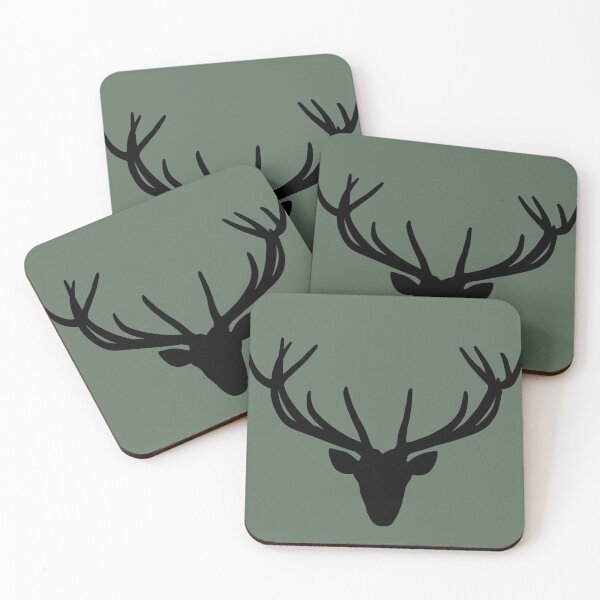 Item preview, Silhouette of a deer designed and sold by Laanas.