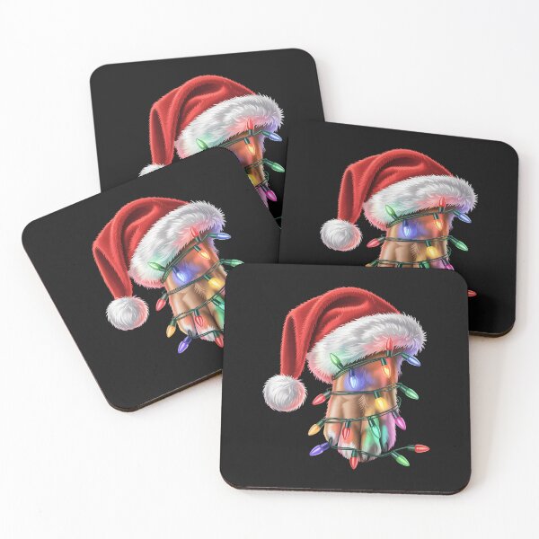 Item preview, Funny Dog Paw Santa Hat Christmas Lights For Women Girls designed and sold by clothesy7.