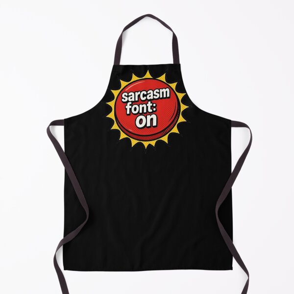 Item preview, Sarcasm Font Button Design designed and sold by MiLaKK.