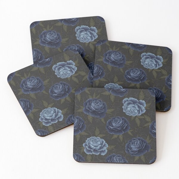 Aperçu de l'œuvre Ado Blue Rose Pattern créée et vendue par Oddloop42.