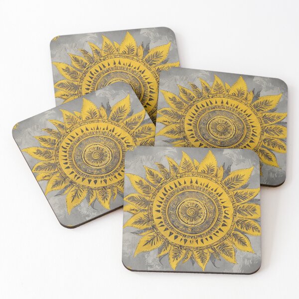 Aperçu de l'œuvre Mandala ethnique du soleil créée et vendue par In-Spirit24.
