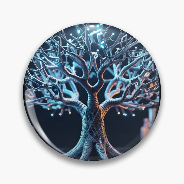 Item preview, Tree shaped like Neural network 4 designed and sold by Neon G.
