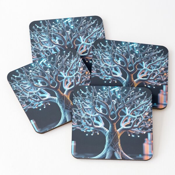 Item preview, Tree shaped like Neural network 4 designed and sold by Neon G.