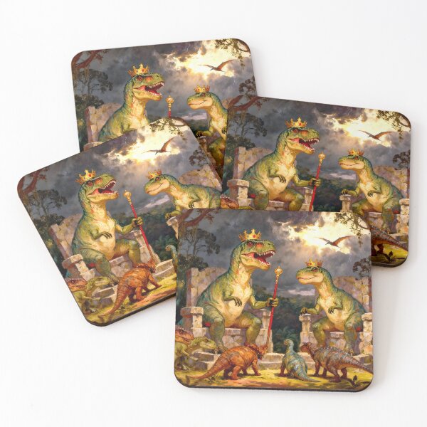 Item preview, Tyrannosaurus Rex and Regina designed and sold by Palatinasart.