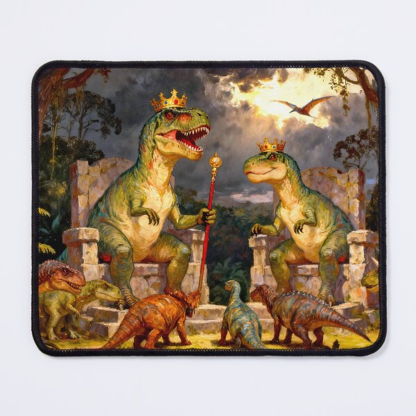 Item preview, Tyrannosaurus Rex and Regina designed and sold by Palatinasart.