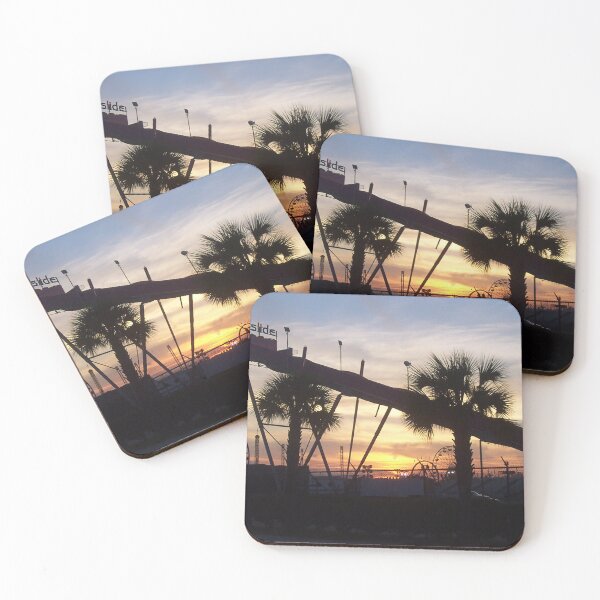 Item preview, SC State Fair Sunset Photo | Euroslide Palmetto Trees Columbia designed and sold by Larry Oates.
