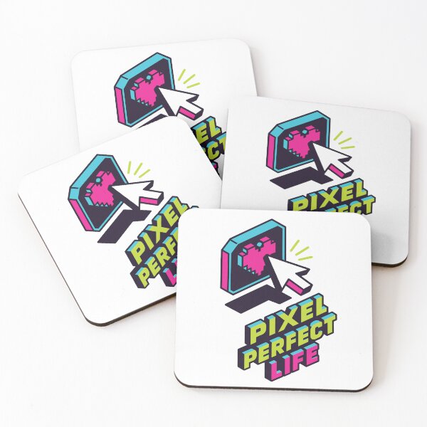 Item preview, Pixel Perfect Life: Neon Isometric Heart designed and sold by DSGIN4YOU.