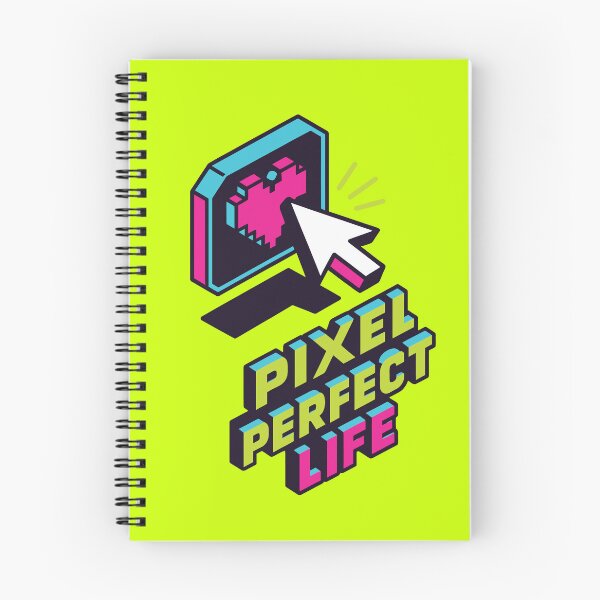 Item preview, Pixel Perfect Life: Neon Isometric Heart designed and sold by DSGIN4YOU.